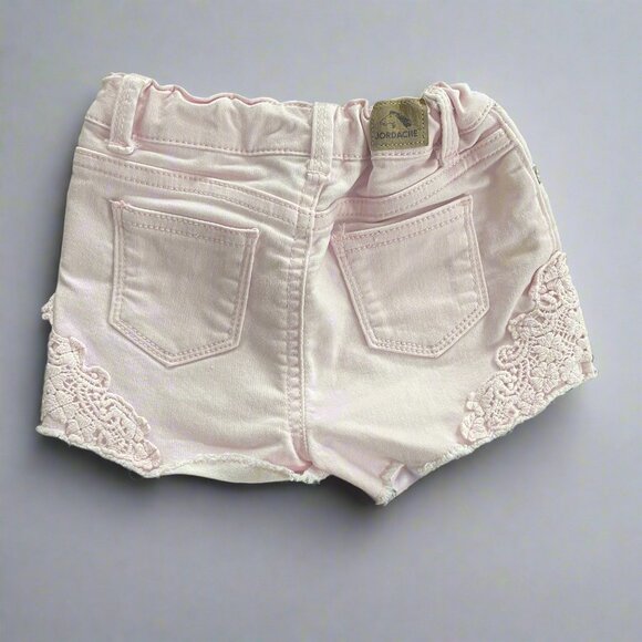 Toddler Light Pink Jordache Short Size 4T - Picture 2 of 4